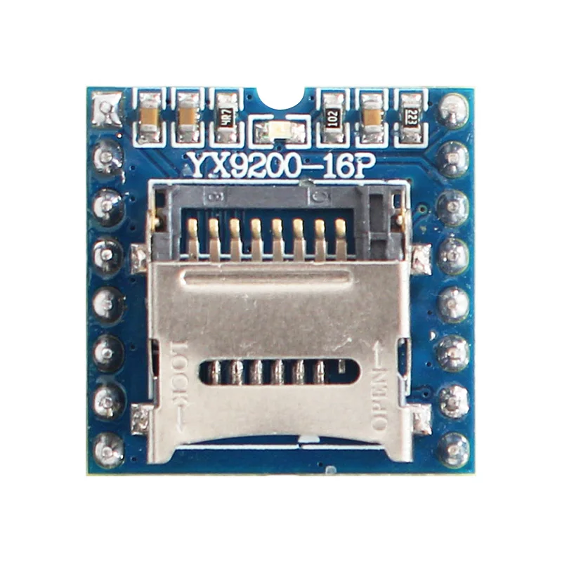 5 шт. Новый DFPlayer Mini с раскладным слотом SD серийный MP3 модуль от оригинального