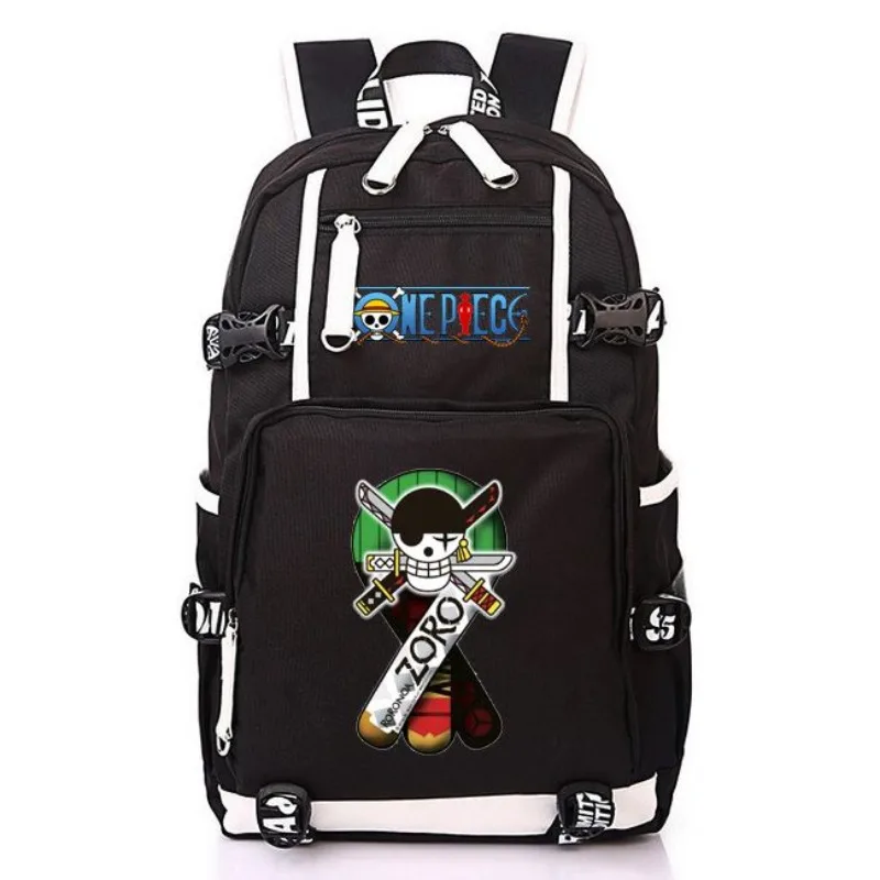 

One Piece Schoolbag Luffy Sauron Joe Balluff Anime Peripheral Backpack Male and Female Student Backpack Bag Mochila