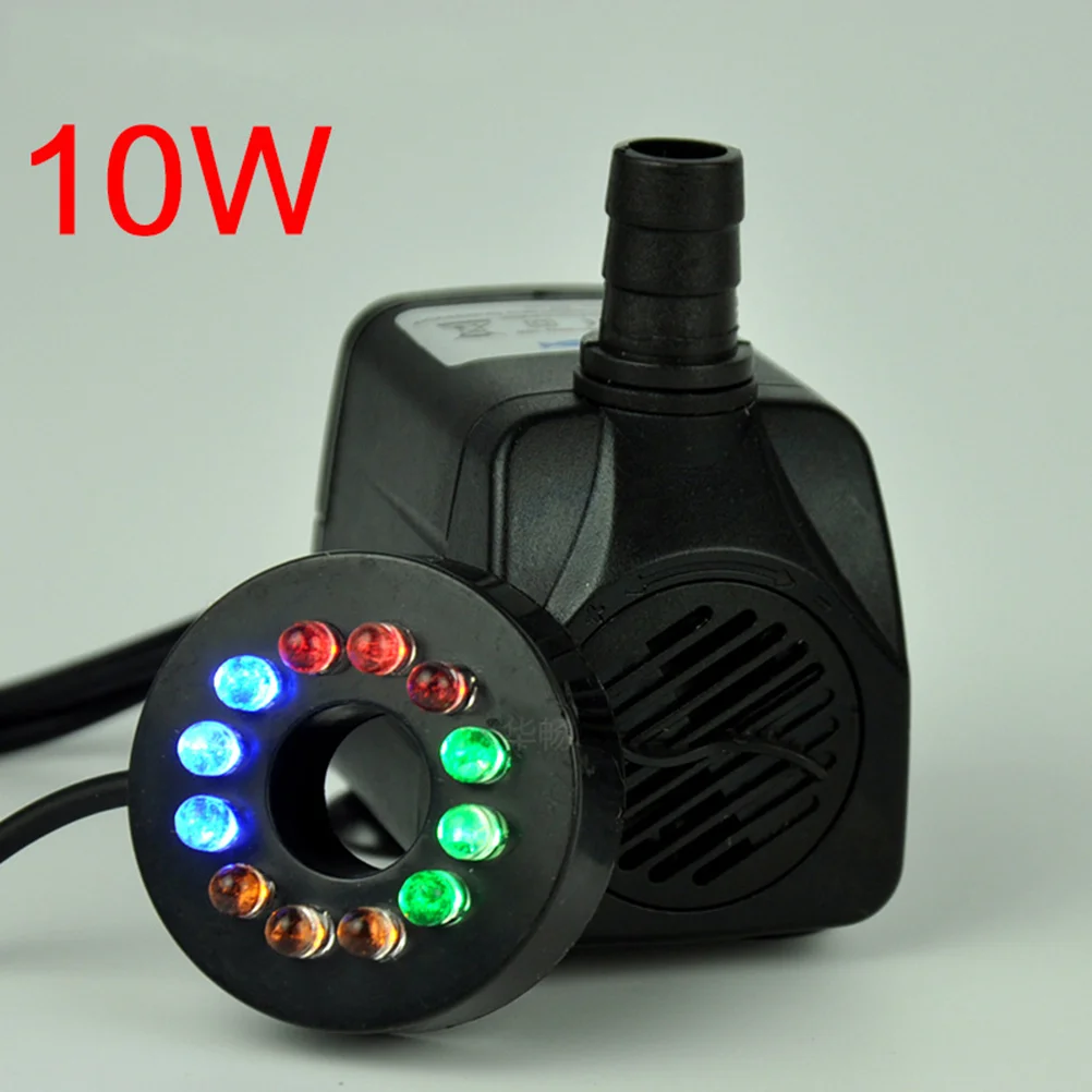 

Submersible Fountain Pump wiht LED Light Indoor Fountains, Tank Water Pump Submersible Home D¨¦cor
