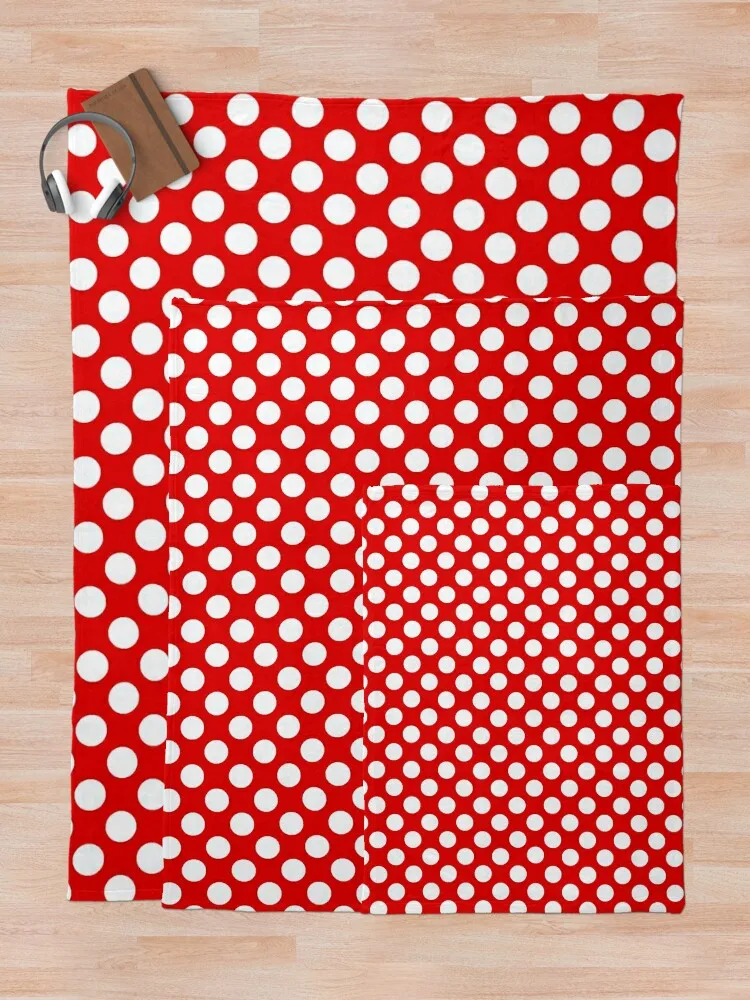 Красно-белое одеяло в горошек от Orikall Thermals для путешествий туристические одеяла