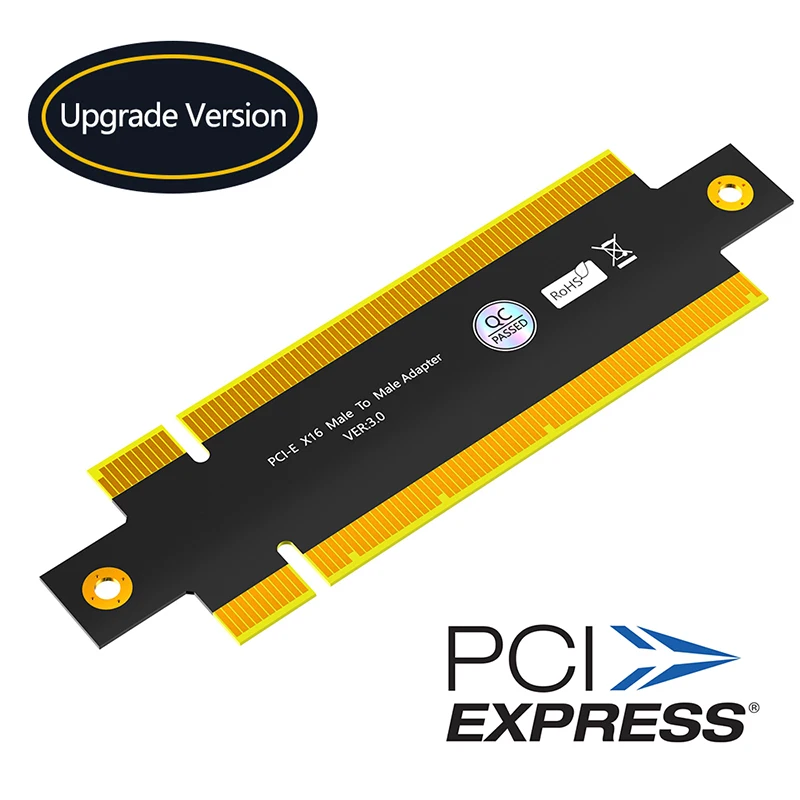 

Адаптер штекер-штекер, переходник, преобразователь PCI-E X16 в PCI Express 3,0 16X X16, расширение платы печатной платы, точка-точка