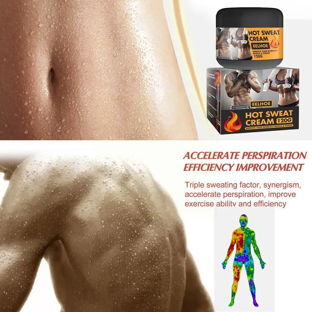 

120g Slimming Cream Fat Burning Muscle Belly Weight Loss Treatment For Shaping Abdomen Buttocks Powerful Abdominal Muscle C D1z8