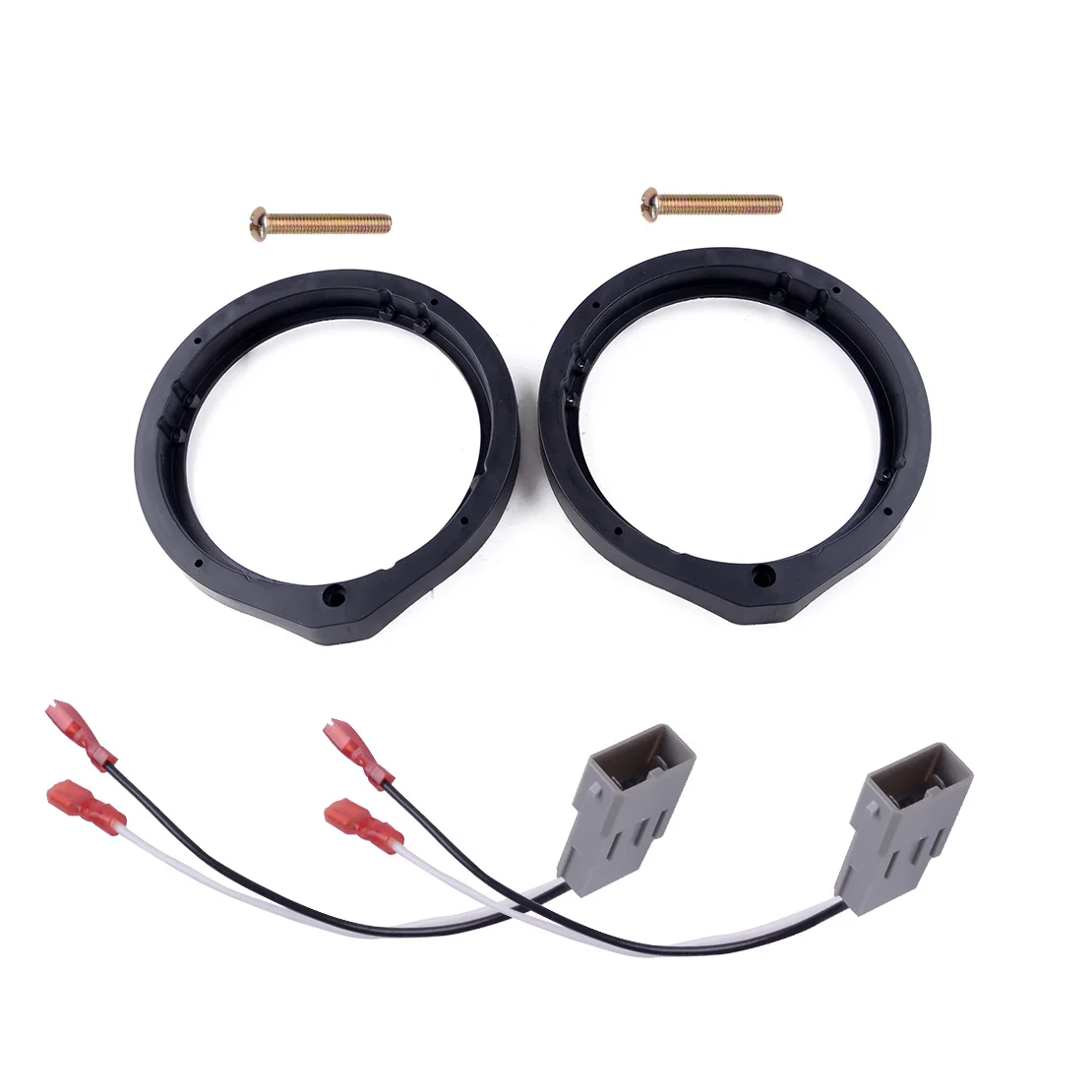 

2 шт. адаптер автомобильного динамика 6,5 "/6,75" 165 мм и жгут проводов, подходит для Honda Civic Accord Crosstour CR-Z Insight