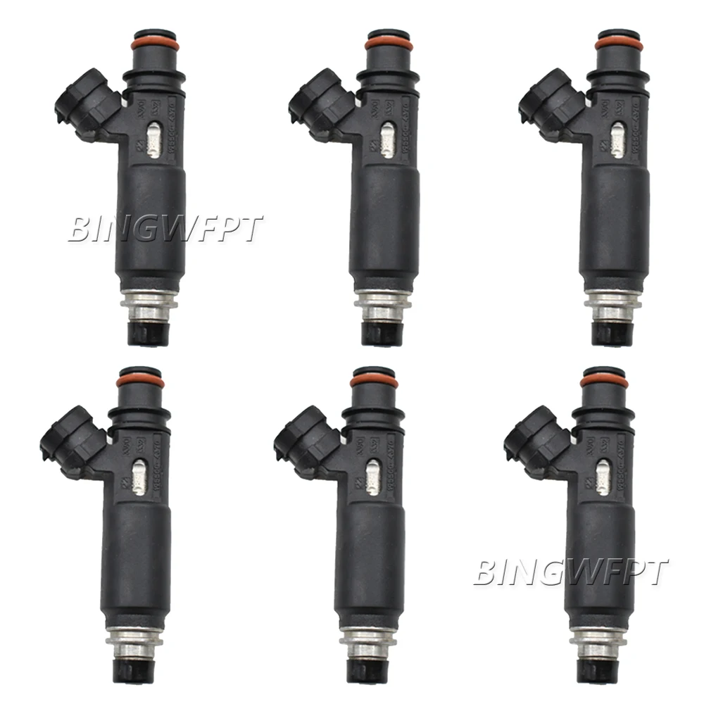 

6pcs/lot Fuel Injector Nozzle MR578878 195500-4370 1955004370 For Mitsubishi Montero 3.8L 2003-2006