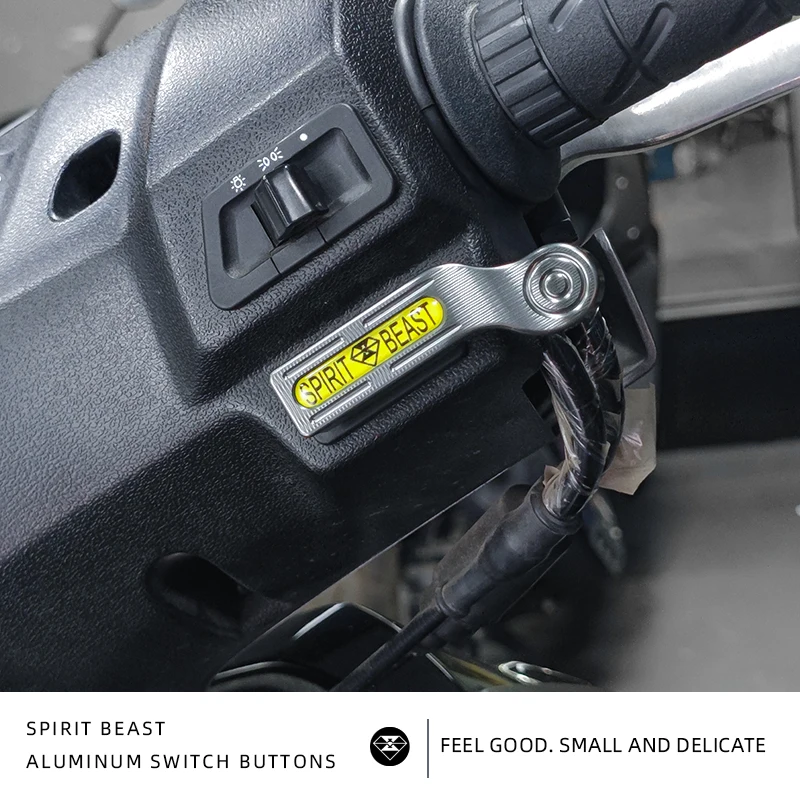 

Spirit Beast Motorcycle Switch Button Cover Horn Button Shell Extension button bracket For AFR125 UCR125 USR125 VX125