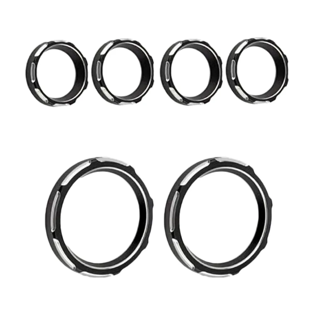 ła prędkościomierza motocykla głośnik stereo akcentujący pierścień wykończeniowy osłona klaksonu na lata 1996-2013 Harley Touring Electra