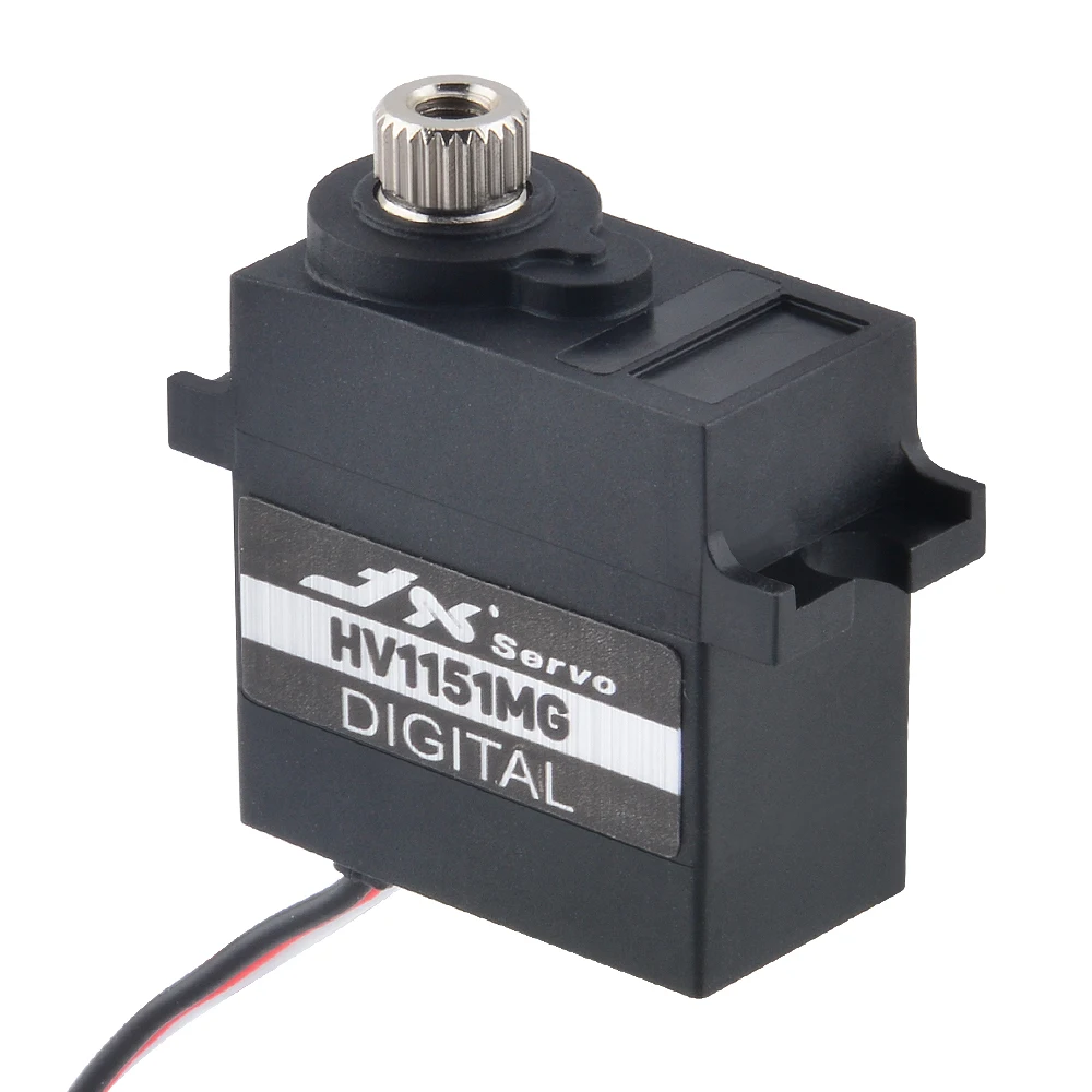 

JX Servo PDI-HV1151MG 15g Core Full Waterproof HV Mini 4,5 KG, металлическая шестерня, цифровой сервопривод для радиоуправляемого автомобиля, гусеницы, детали для самостоятельной сборки