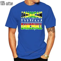 reggae jamaican dancehall gift t shirt character cotton round neck pattern gift comfortable spring autumn novelty shirt