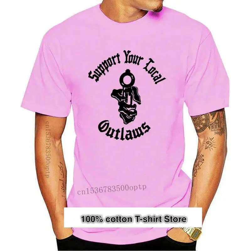 

Camiseta унисекс «Outlaw» MC поддерживает местные внешние законы 2021, camiseta унисекс
