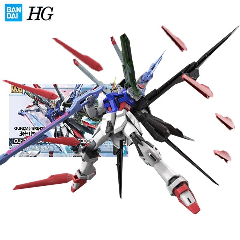 Hg Series 1/144 Gundam Perfect Strike Freedom Anime Action Figure Toys For Boys