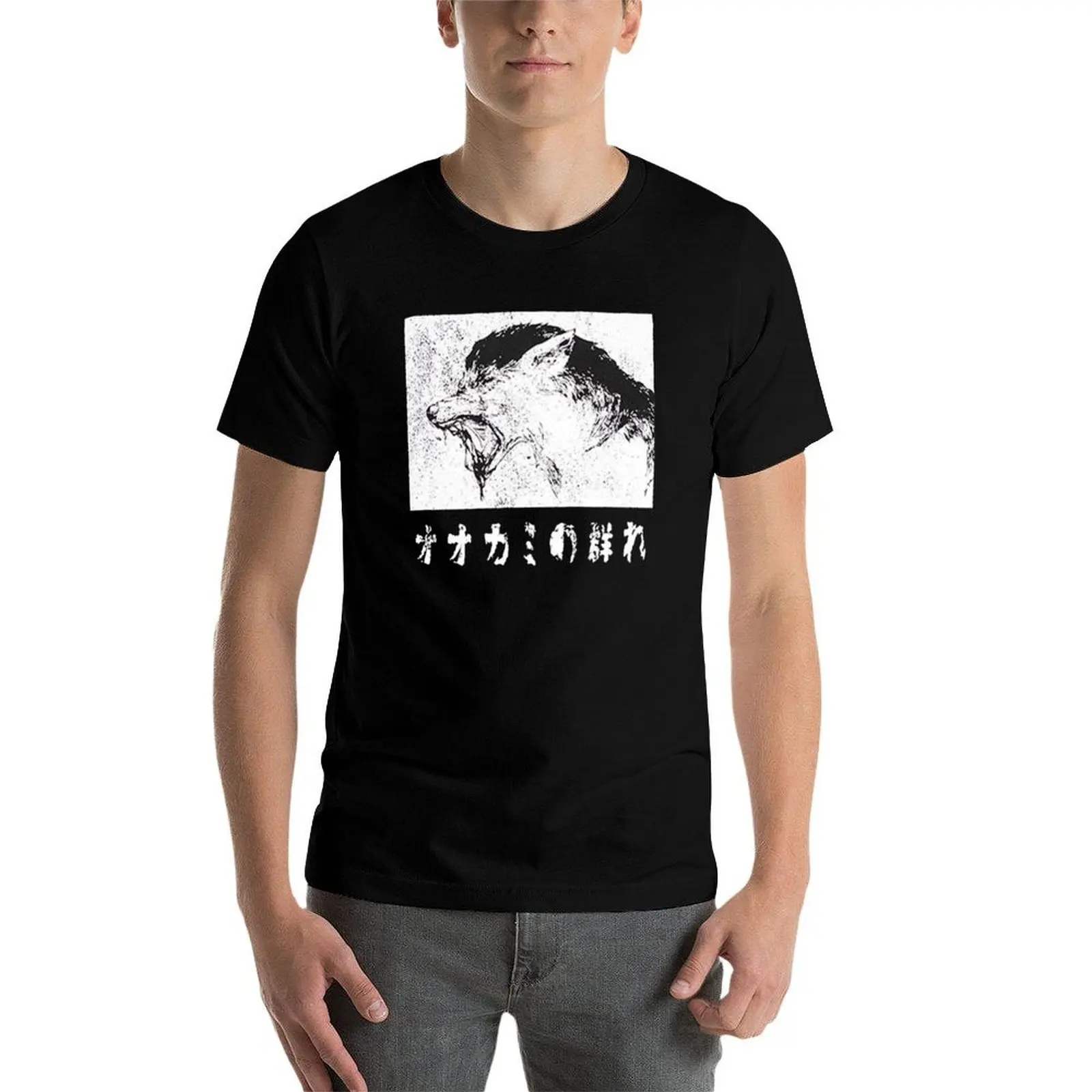 Фото Футболка SSSniperwolf WOLFPACK Merch, однотонная, с коротким рукавом, из хлопка. №4