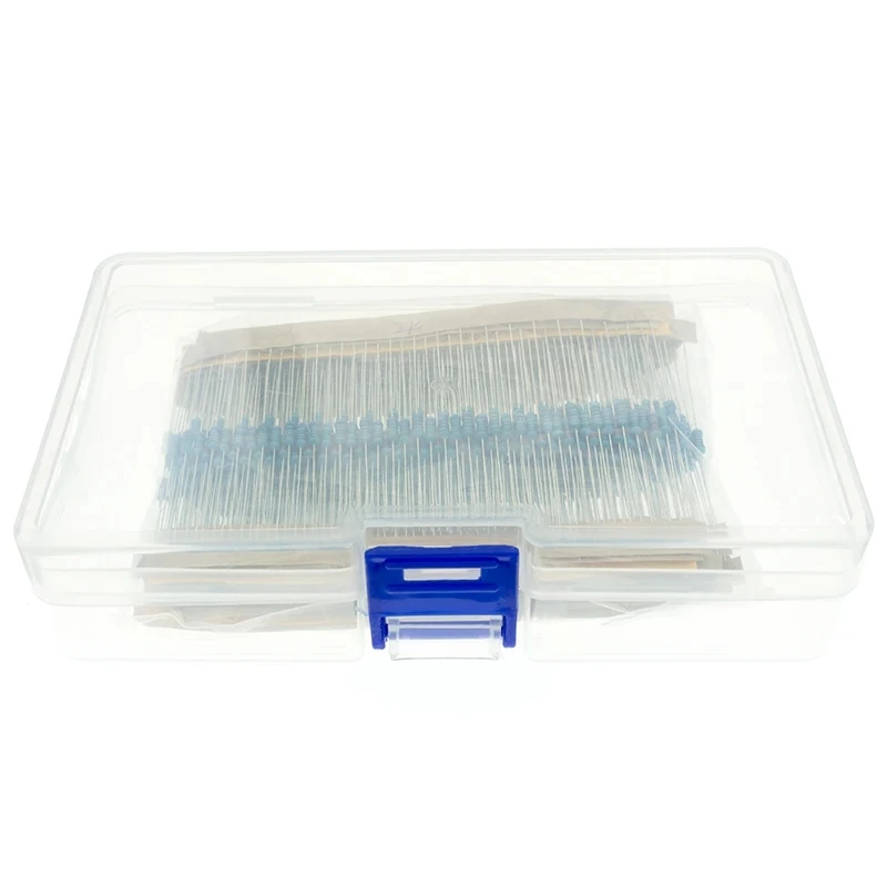 600 шт. 1/4 Вт сопротивление 1% 30 видов каждый по 10 шт./20 набор пленочных резисторов в