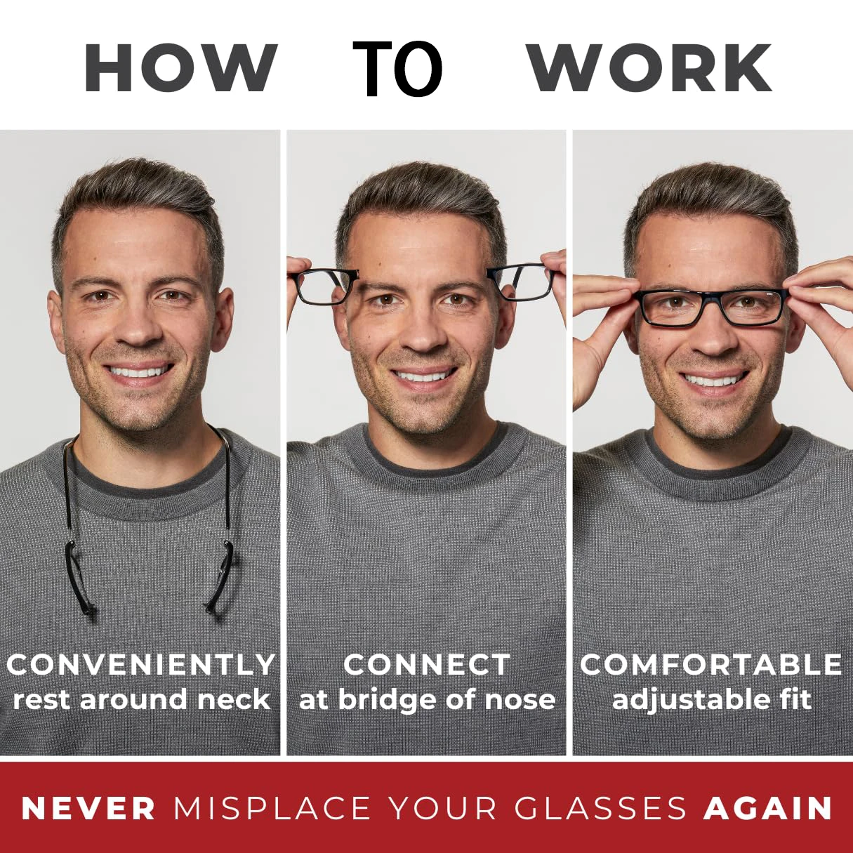 Портативные складные очки для чтения