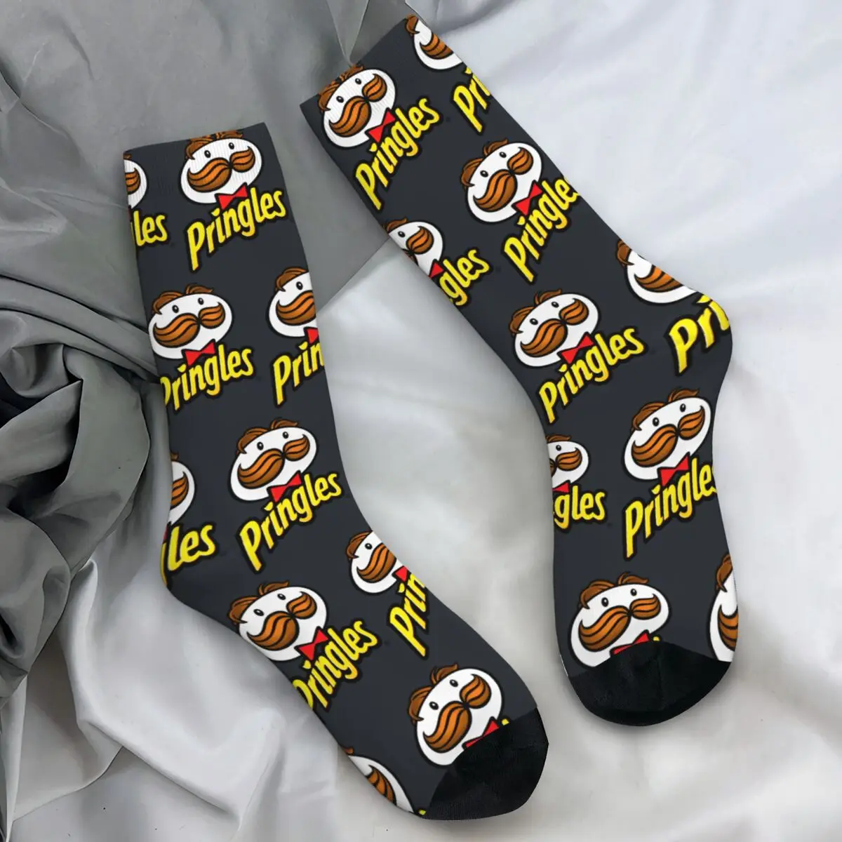 Мужские носки Pringles Chip Stockings Осенние корейские качественные Графические уличные