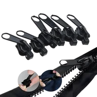 6pcs replacement zipper kits instant fix slider for zipper repair for repairing coats jackets diy sewing craft sewing kits