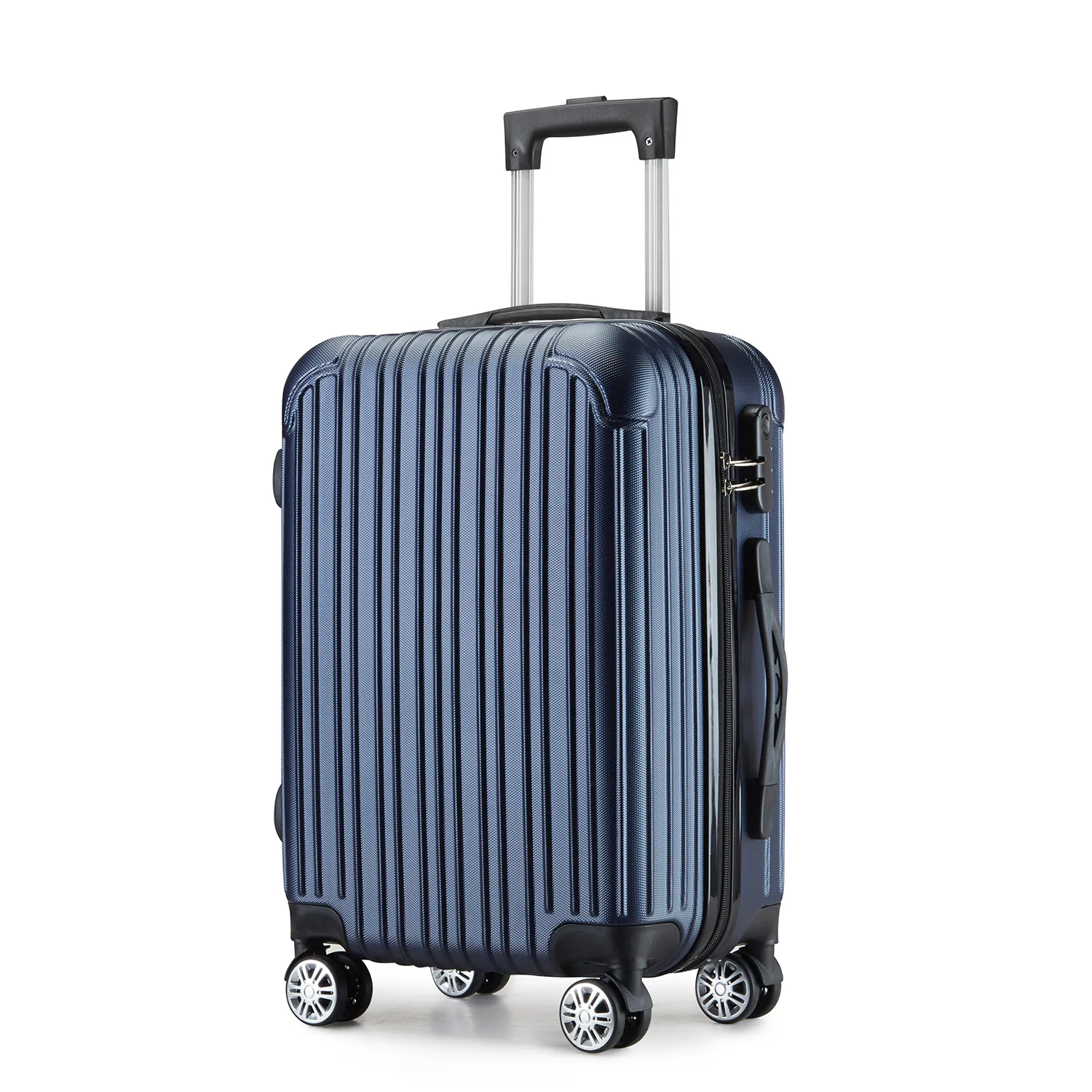 

brand trolley suitcase fashion spinner carry on travel luggage 20 inch boarding valise password trolley box