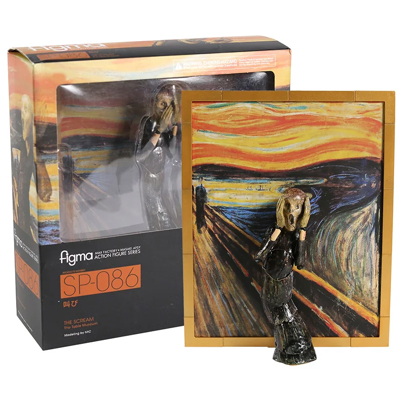 

Figma SP-086 выставочная экшн-фигурка из ПВХ с изображением крика