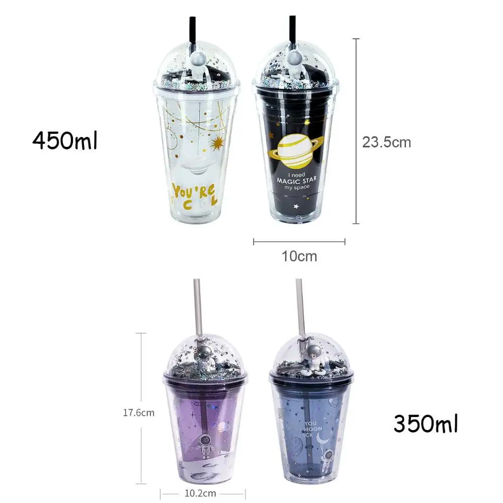 Портативная бутылка для воды креативный астронавт тематический контейнер