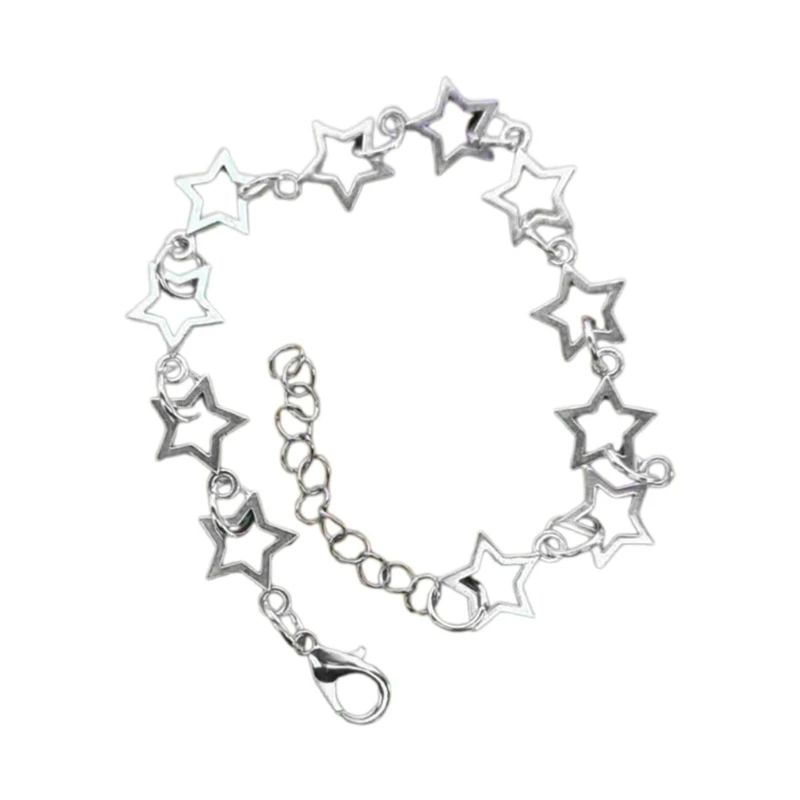 

Star Alloy Material Sweet Bracelet Pentagram Girl Temperament Fashion Jewelry