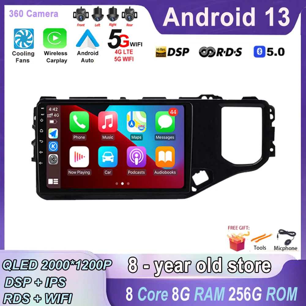 

Android 13 For Chery Tiggo 4X 5X 2019 2020 2021 Stereo Car Multimedia Video Player GPS Navigation Auto QLED 5G WIFI Radio