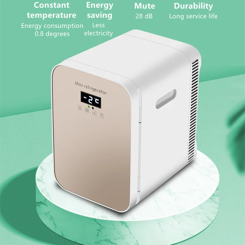 

GKFLY 13.5L 220V Portable Freezer Fridge 65W 78W Autos Home Small Refrigerator Cooler 12V Car Fridge Beverage Cooler For Outdoor