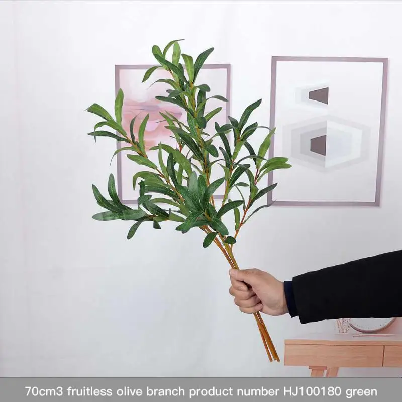 70cm Artificial Pothos Four-fork Simulation Green Plant Indoor Wedding Home Decoration Hall Flower