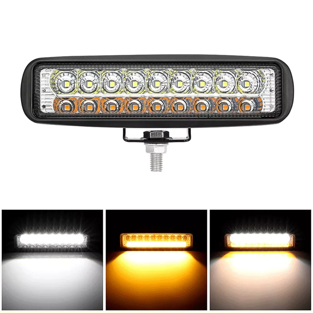 

1pc Car Light Assembly Led Fog Light Off Road 4x4 48W Spot Beam Led Light Bar For Truck ATV SUV DRL LED Spotlight Work Light Bar