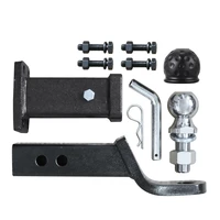 2 Inch Trailer Hitch Receiver Tongue Ball Mount With Tow Ball Pin RV Truck Trailer Parts Car Camper Accessories Caravan