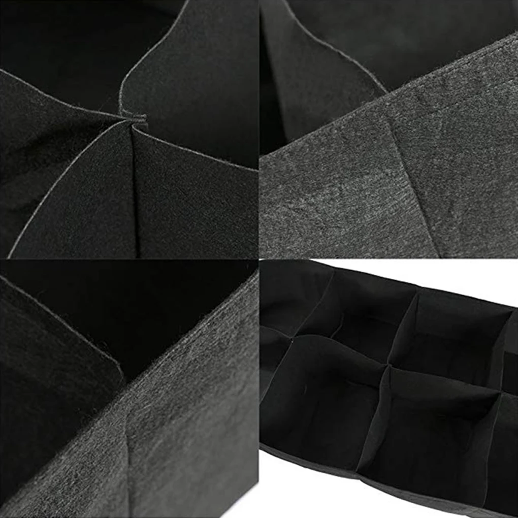 

Reusable Plant Grow Bag Breathable Felt Planter Foldable Flower Raised Bed Greenhouse Planting Tray Balcony Home