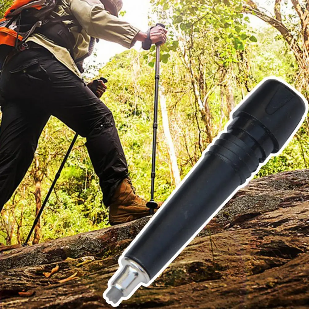 

Wear-resistant Tungsten Steel Cane Head Tungsten Steel Cane Tip High-stability No Rust Trekking Pole Tip Trekking Pole Parts