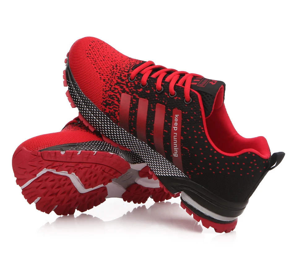 New Air Running Shoes Man Brand Cushion Jogging Shoes Athletic Training Sport Sneakers Men's Lightweight Walking Shoes Mesh Shoe