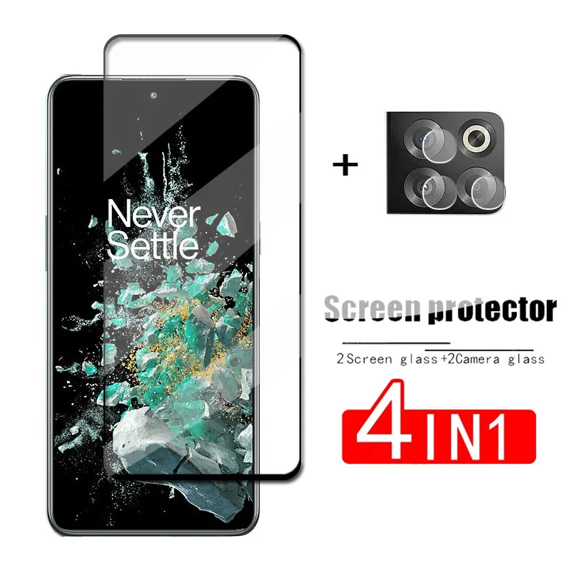 

4IN1 Glass For OnePlus Ace Pro Tempered Glass Screen Protector OnePlus Ace Pro Protective Phone Lens Film OnePlus Ace Pro