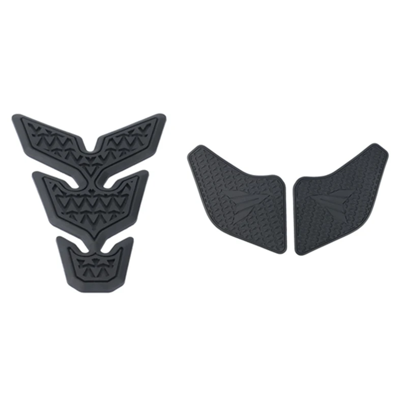 

Нескользящая боковая накладка на топливный бак мотоцикла, наклейки для YAMAHA MT07 MT-07 2021, водонепроницаемая накладка