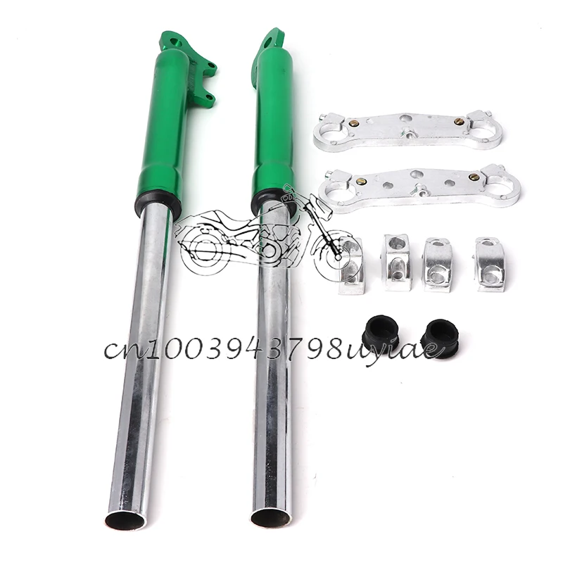 

motorcycle Front fork shock absorber suspension set for 47cc 49cc two-stroke mini off-road modification parts