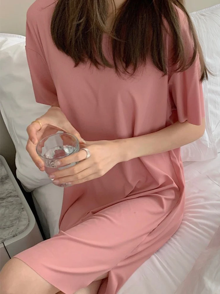 

Летняя тонкая новинка 2022, женская домашняя японская романтическая ночная рубашка, Повседневное платье