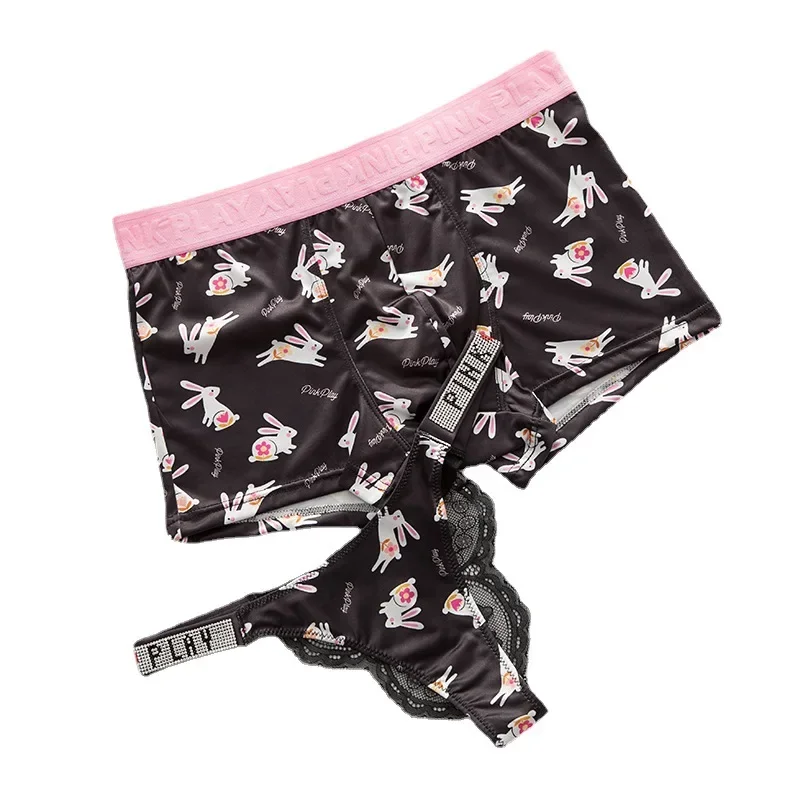 Новое поступление нижнее белье для пар милое с заниженной талией дышащие удобные