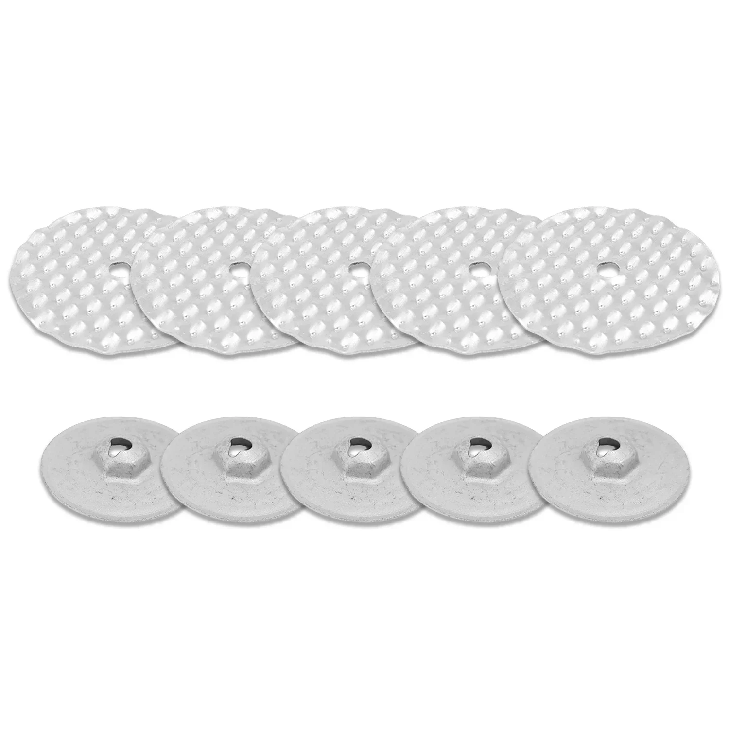 

Алюминиевая стальная теплозащитная гайка, изоляционный фиксатор поддона для BMW Ford, автомобильный кузов, крышка трансмиссии, крепежная пластина