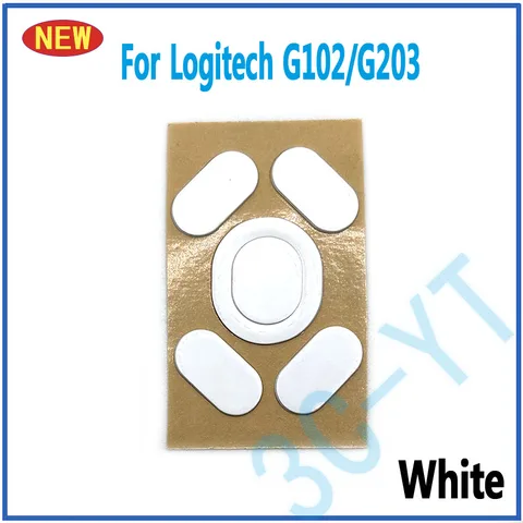 Накладки для мыши Logitech G102 G103  черно-белые