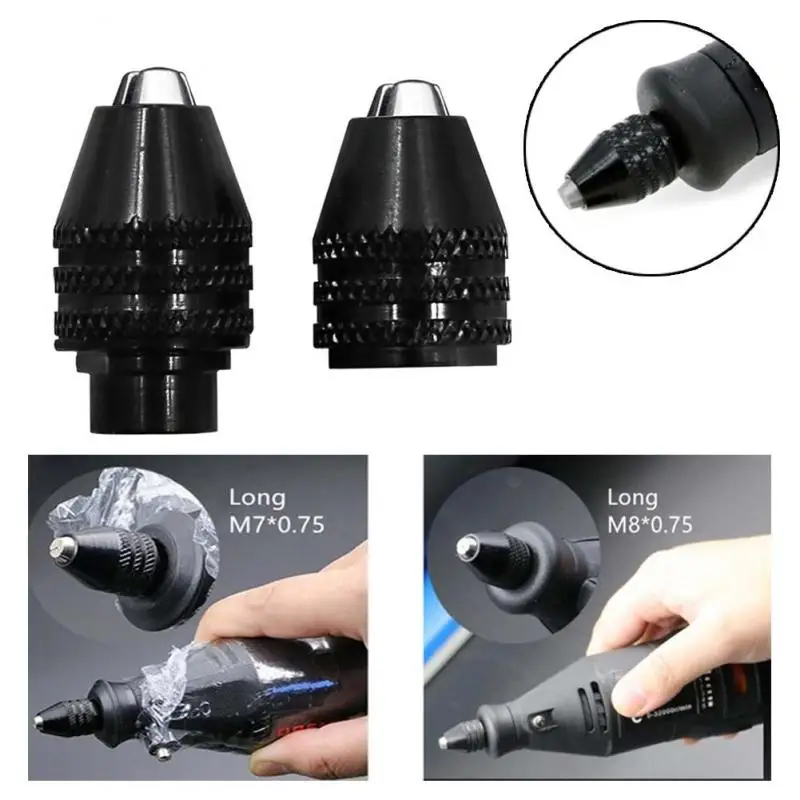 

Мини-патрон быстросменный патрон Многофункциональный трехкулачковый патрон адаптер M7/M8 сверлильный патрон инструменты машинные аксессуа...