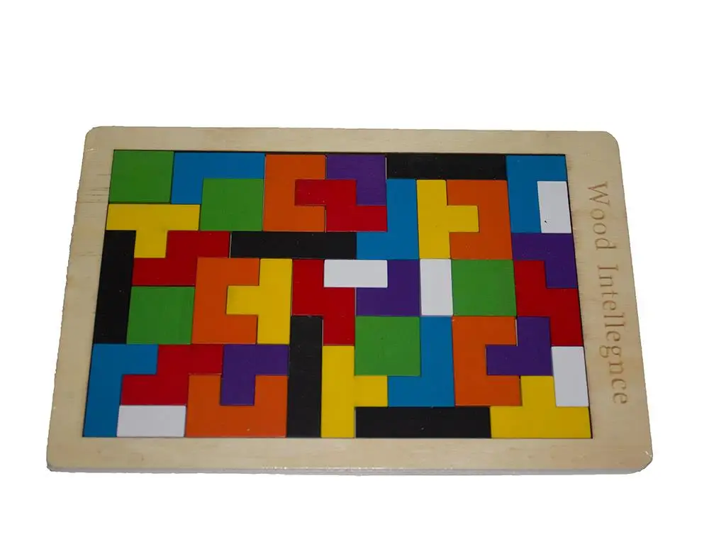 

Wooden Tetris Game Child Play Toy