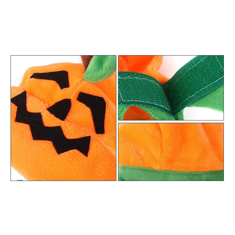 

1PC Cute Pet Cat and dog headdress Pumpkin Pet hat Plush High quality Pet Supplies Pet