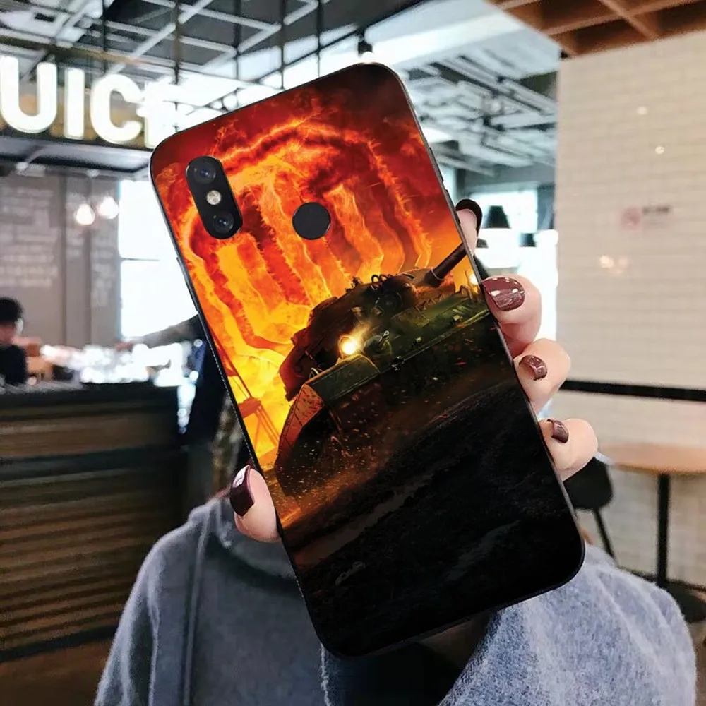 Фото Чехол для телефона World Of танки для Xiaomi Mi 5X 8 9 10 11 12 Lite Pro 10T PocoX3pro PocoM3 Note 10 Pro Lite №5