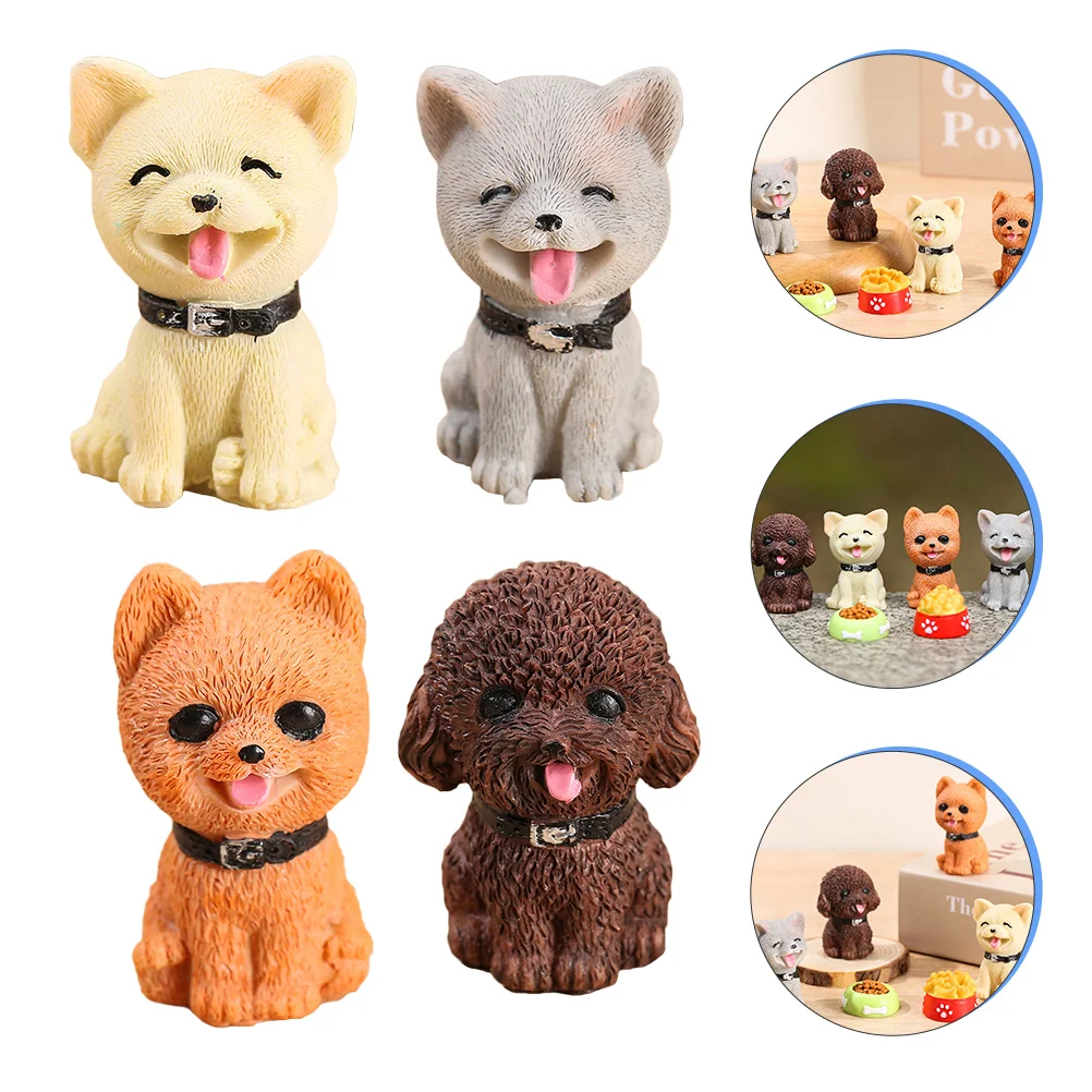 

4 шт., полимерные украшения для собак