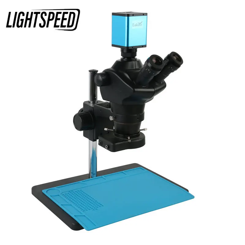 

Автофокус SONY IMX290 HDMI камера 8X-50X мультифокальный непрерывный зум стерео тринокулярный микроскоп для телефона Пайка Ремонт печатных плат