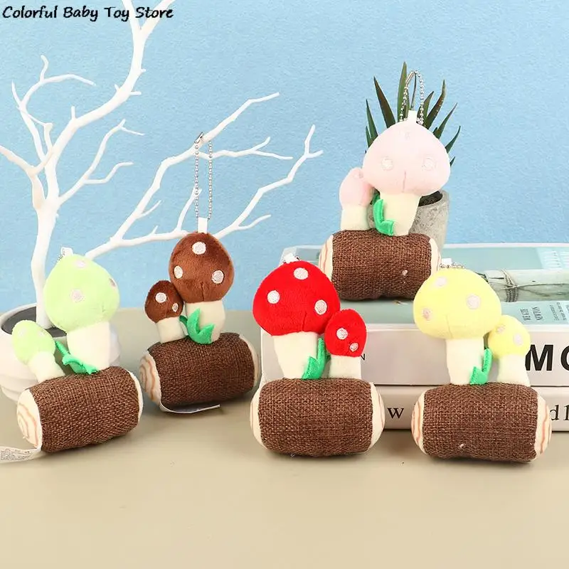 

Симпатичная плюшевая игрушка в виде гриба, мультяшная подвеска, мягкая кукла, брелок для автомобиля, сумки, Декор, детский подарок
