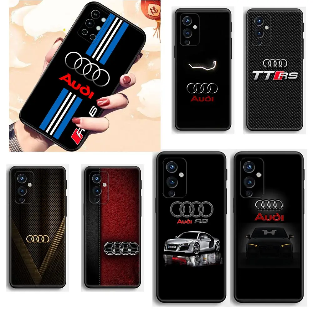 Luxury Sports Car A-Audi Phone Funda Coque Case For Oneplus 11 10 9 8 8T 7 7T 6 6T 5 ACE 2V NORD N10 CE 2 Lite 5G Pro Case Shell