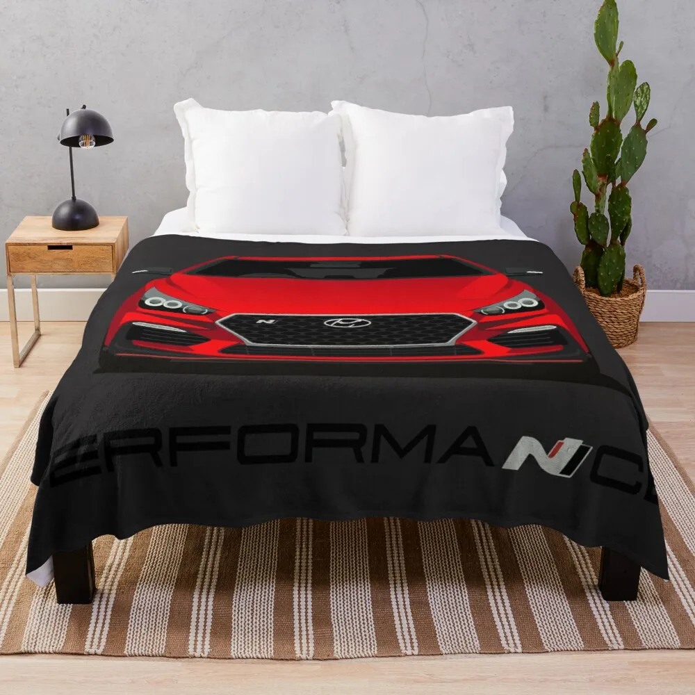 

I30n (vermelho personalizado) cobertor de pele cobertor