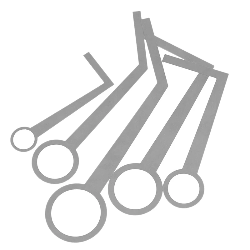 

5Pcs Saxophone Pads Repair Kit Sax Woodwind Instrument Flat Pressure Leveling Tool Maintanance Accessories