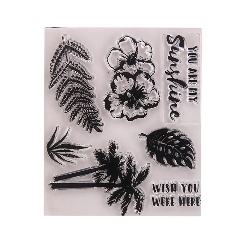 

1Pc Stamps Rubber Scrapbook Embossing for Craft Photo Album Making Diary