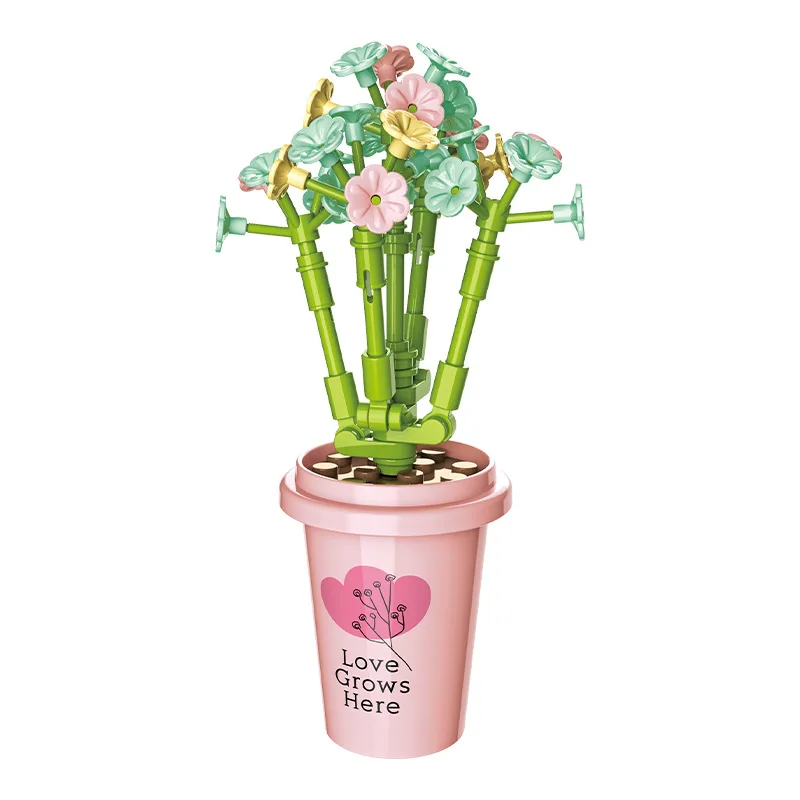 Горшечные растения ваза чашка суккуленты кактус Гипсофила горный Лотос